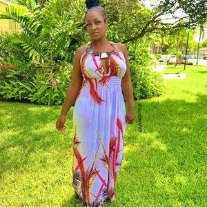 open back sundress Maxi … B57